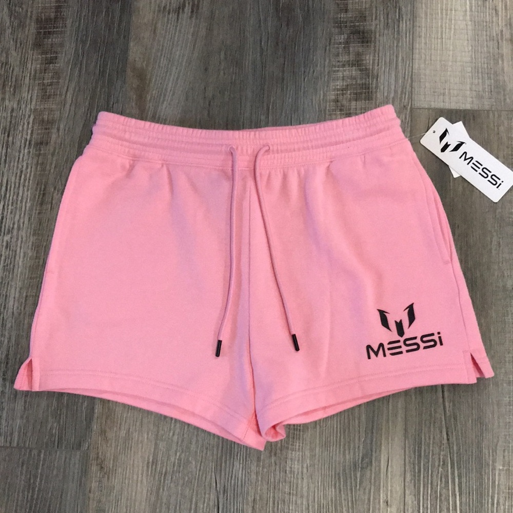 MESSI PINK SHORTS.